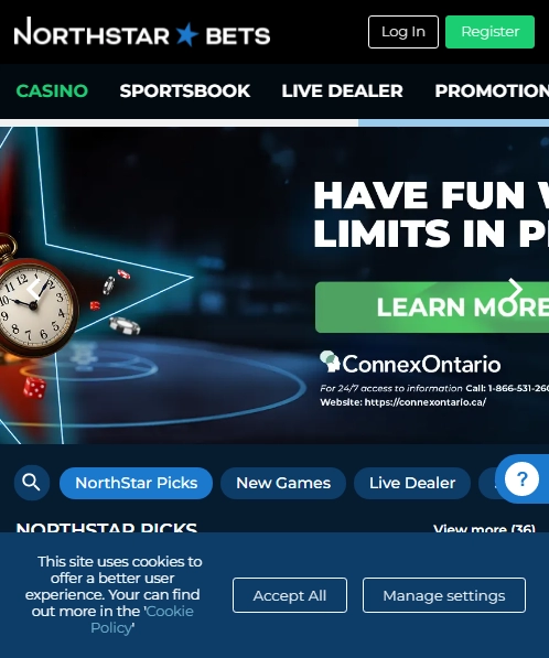 NorthStar Bets Casino Ontario